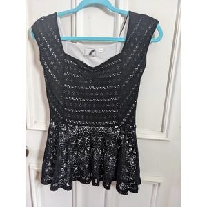 Postage stamp Anthropologie brand top